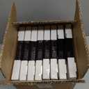 Black Theatre Frame with Black Mat, 8 Packs, Holds 5.5x8.5-inch Media, Wall or Tabletop Display