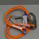 Fall Protection Safety Full Body Harness 5pt Adjustment Safe Comfortable Construction Positioning Harness Extra Long Thick Leg Back Padded Push-Button Quick-Lock Buckles OSHA and ANSI compliant