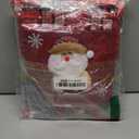 SHANGRLA Christmas Gift Doll Bags with Drawstring - Burlap Xmas Gift Bags for Kids, Reusable Cloth Christmas Pouches for Presents, Holiday Stockings, Treats, Goodies, Party Favors (6 Pack)