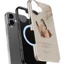 Esdot for iPhone 16 Plus Case Cute - Wireless Charging - Preppy Floral