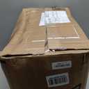 Rocking Chair Cushions Indoor High Back Set - Sackcloth Fabric, High-Density Sponge, Durable Comfort Non-Slip Bottom Tufted Seat Pads with Ties, SackclothNavy Blue, 52x19x4 inch