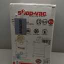 Shop-Vac 12 Gallon 6.0 Peak HP Wet/Dry Vacuum, Stainless Steel Tank, 3 in 1 Function Portable Shop Vacuum with Attachments, Drain Port, Ideal for Jobsite, Garage & Workshop. 5926211