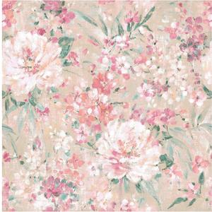 Laura Ashley Mayville Plaster Pink Wallpaper