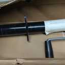 5000 lbs 15" Lift Side Wind A Frame Trailer Jack with Adjustable Drop Leg