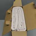 MIULEE Natural Linen Polyester Tablecloth 60x104 Inch Rectangle Table Cloth Waterproof,Stain Resistant & Wrinkle Resistant for Dining Party Wedding