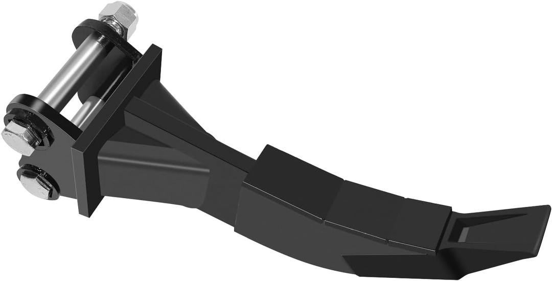 Mini Excavator Attachments Ripper, Single Hook Backhoe, 3.54" Span,3.46" Center Wheelbase, 0.98" Pin Hole, Includes 2 Link PinsCompatible with 1 to 1.5 Ton Mini Excavators