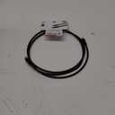 GE RG6 Coax Cable, 6ft, F-Type Connectors, Screw-On Installation, No Tools Required, Black 33626