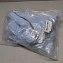 Dog Bathrobe Super Absorbent Dog Towels Large Quick Drying Robes for After Bath Soft Adjustable Warm Keeping Dogs Towel (L) (Light Blue)