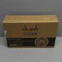 LITOPAK 200 Count Coffee Cup Lids, 3.54'' Disposable Plastic Lids for 10oz, 12oz, 16oz, and 20oz Paper Cups, White