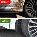 BDFHYK Mud Flaps Splash Guards 4PCS Front & Rear Side Mud Guards Compatible with Honda Accord 2013-2015 (Sedan Model Only) Without OEM Fender Flares