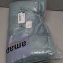 vctops Velvet Solid Chair Pad Super Soft Plush Washable Square Seat Cushion for Kitchen Dining Room (Blue,18" x 18")