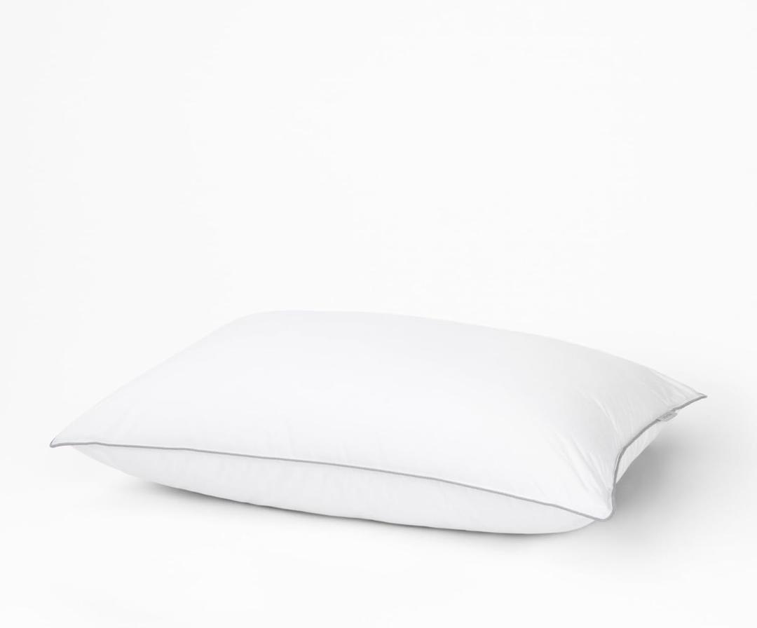 Tuft & Needle Down Alternative Standard Size Pillow Set  Support for Back or Side Sleepers  Hypoallergenic Polyester Fill Within a 100% Cotton Shell Standard 100 by Oeko-TEX Certified