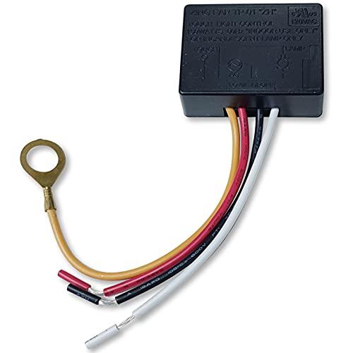 Rhinenet Zing Ear TP-01 ZH Incandescent Touch Light Dimmer Switch ON/Off Table Lamp Module Control Sensor 150W 120V LO-ME-HI-Off Settings Indoor use only 1 7/8" x 1 3/8" x 5/8" Replacement Tools