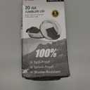 dscvr 2 Pcs Tumbler Replacement Lid Spill Proof, Shatter Resistant, Perfect Fit Lids Compatible with YETI Rambler, Ozark Trails, Fits Inside Diameter of 3.2 inch Tumbler (20 oz., Black)