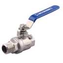 DERNORD Full Port Ball Valve 1/2 Inch - Male x Female Stainless Steel 304 Heavy Duty for Water, Oil, and Gas,1000WOG (1/2 Inch NPT)
