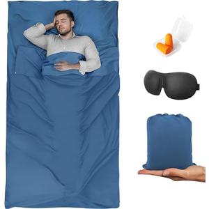 Sleeping Bag with Eye Covers