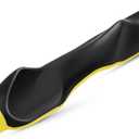 2 x Clip-On Golf Grip Trainer, Golf Swing Training Aid for Improving Proper Hand Positioning (BLACK+YELLOW)