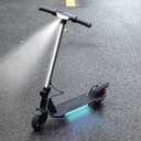 Foldable Electric Scooter for Kids, with Bright Front LED Lights,Shining Pedal, LED Display, Dual Brakes 150W Motor Kids Electric Scooter, UL2272 Certified