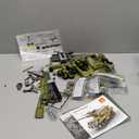 WW2 Military Vehicles Building Sets,762 Pcs JU88 Bomber Plane Aircraft & Dana M2 Howitzer Building Sets Compatible with Lego ,War German Fighter Models,STEM Army Toys for Boys Kids and Teens Ages 6-14