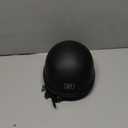 Motorcycle Half Helmet, DOT Approved Adult Men Women Retro Open Face Helmets, Helmet for Adults, Half Shell Helmet (X-Large, Matte Black)