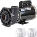 SPA Pump, 4HP Hot Tub Pump - 2 Speed LX SPA Pumps Motor 220-240V, 2" Port, 56 Frame (Model: 56WUA400-II)