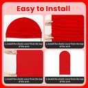 3 Pcs Red Yellow Cartoon Arch Backdrop Cover 4ft 5ft 6ft Double-Sided Birthday Party Arch Stand Covers Photo Background for Baby Shower Party Events Cosplay Props