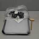 12 Panels Transparent Small Animals Playpen,48" x 24" x 16" Portable Pet Playpen,Plastic Enclosure,Puppy Play Pen for Indoors Outdoor Pet Fence for Guinea Pigs,Bunny,Ferrets,Hamsters,Hedgehogs