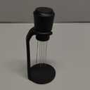 Aieve WDT Tool Espresso, Distribution Tool Espresso Accessories, 10 Needle Coffee Stirrer with Stand for Barista (Ease of Use in 2 Ways Installation) (Black-Plastic)