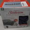Sunbeam Royal Ultra Fleece Heated Electric Blanket Full Size, 84" x 72", 12 Heat Settings, 12-Hour Selectable Auto Shut-Off, Fast Heating, Machine Washable, Warm and Cozy, Indigo