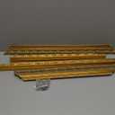 DIY Canvas Frame for 18x24 Painting, 2.4" Wide Antique Gold Ornate Wood Frame, Vertical or Horizontal Display for Vintage Art Prints Gallery Wall Decor (No Plexiglass & Backing Board)