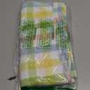 COTTON CRAFT Countryside Classic Gingham Buffalo Check Plaid Tablecloth - Premium Cotton - Spring Easter Bunny Luncheon Dinner - Table Cover - 52 inch x 70 inch - Yellow Multi