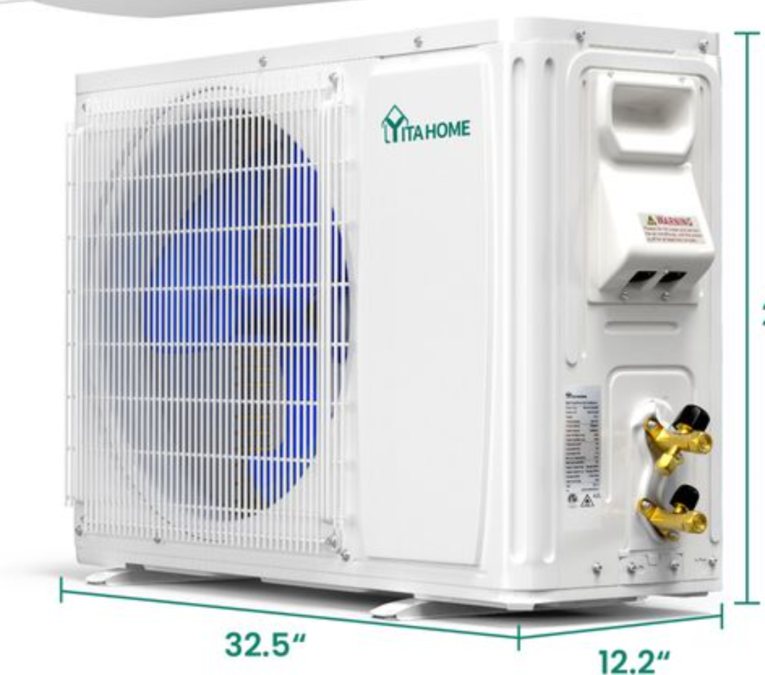YITA HOME Ductless Air Conditioner Outdoor Unit