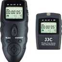 JJC Wireless Intervalometer Timer Remote Control Shutter Release for Fuji Fujifilm X-T5 X-T4 X-T3 X-T30 II X-T20 X100VI X100V X100F X100T X-PRO3 X-E3 X-H2 X-H2S GFX100S II GFX100 GFX 50S 50R & More
