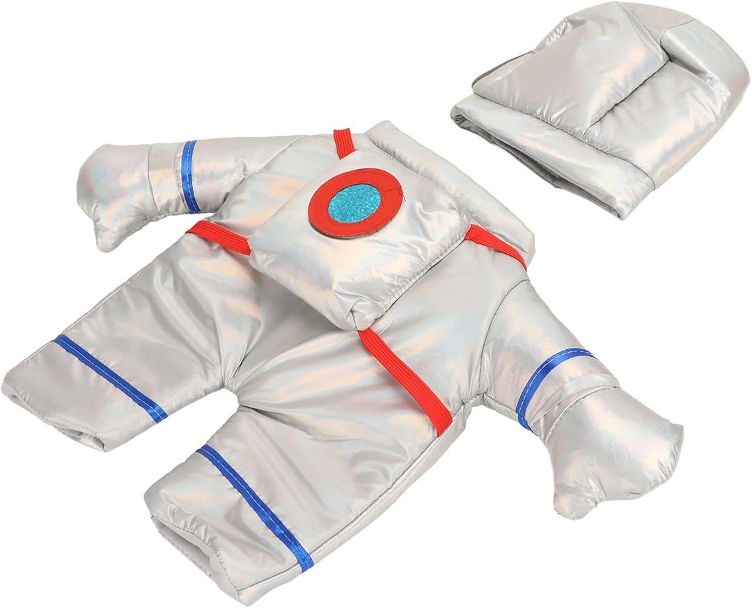 FLADOREPET  Cute Funny Pet Costume, Dog Space Costume, Stylish Loose Dog Costume, L
