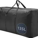 Extra Large travel duffel bag with Strong Handles, Waterproof duffel bag, Durable Zippers, Extra Large Storage Totes for Space Saving and Moving Supplies