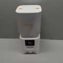 Automatic Dog & Cat Feeder with Camera & WiFi  8L/34 Cups, 1080P Night Vision, 2.4 & 5G WiFi, 2-Way Talk, 10s Voice Recording, Timed Food Dispenser, Up to 99 Portions, 15 Meals Per Day (White)