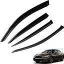 Window Visors Sun Rain Guards - Window Deflectors for Car 4-Pack Vent Shade Deflector Replacement for Q50 2014-2020