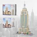 3819PCS Empire State Micro Mini Building Blocks Set,Commemorative Architectural Model Building,Unique Choice for 6+ Kids or Adults (Tower)