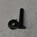 NIBBI Aluminum 7/8" Motorcycle Throttle Handlebar Adjust Accelerator CNC Throttle Cable Holder for YAMAHA TaoTao Kycom Honda GY6 Scooter Moped (Black)