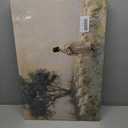 Vintage Jesus and Lamb Canvas Wall Art Jesus Christ The Good Shepherd Picture Wall Decor Christian Bible Stories Spiritual Poster Painting Prints Artwork for Living Room Bedroom Church Prayer Room