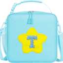 Insulated Lunch Bag for Work, School (Blue, T)