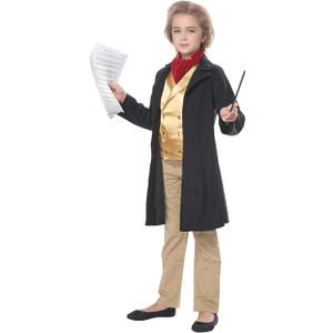 California Costumes Kids' Famous Composer/Beethoven, S