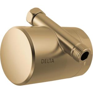 Delta Faucet Clarifi Standard Shower Filter Attachment with Filter, Shower Water Filter, Shower Head Filter, Champagne Bronze 7SF100-CZ