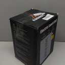 Heated Lunch Box,120W Electric Lunch Box for Adults with 1.5L 304 Stainless Steel Container, 12V/24V/110V Lonchera Elctrica Porttil for Travel,Work,Car,Truck (Pure Black, 1.5L x 4)