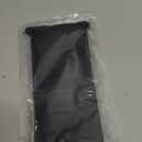 Belinous Leather Steering Wheel Cover Lace Up, Stitch on Steering Wheel Wrap, Universal Fit 13-20 Inch Car Truck Pickup Boat, A Whole Piece of Cowhide, DIY w/Needle Thread (Size M4, Black)