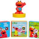 Little Tikes Story Dream Machine Sesame Street Elmo & Friends Story Collection, Storytime, Books, Audio Play Character, Toy Gift for Toddlers and Kids Girls Boys Ages 3+ Years