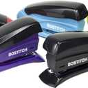 Bostitch Office Inspire 15 Sheet Stapler - One Finger, No Effort, Spring Powered Stapler - Assorted Colors, No Color Choice (1491)