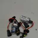 2PCS 9005 HID Car Xenon Bulbs, 35W 12V 6000K Waterproof Vehicle Headlight, Automotive Front High Low Beam Lamp Replacement Accessories, Universal for SUV Sedan Truck