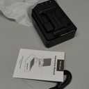 TechGlow Foldable Cellphone Stand with Bluetooth Speaker and Charging Function Birthday Gifts for Men Women Mother Father Boy Girl Teens Cool Tech Gadgets (Black)