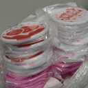 Namalu 36 Pcs Galentine's Day Pink Mini Compact Mirrors Gifts Bulk for Women Portable Round Pocket Makeup Mirror Gift for Xmas Purse Party Favors